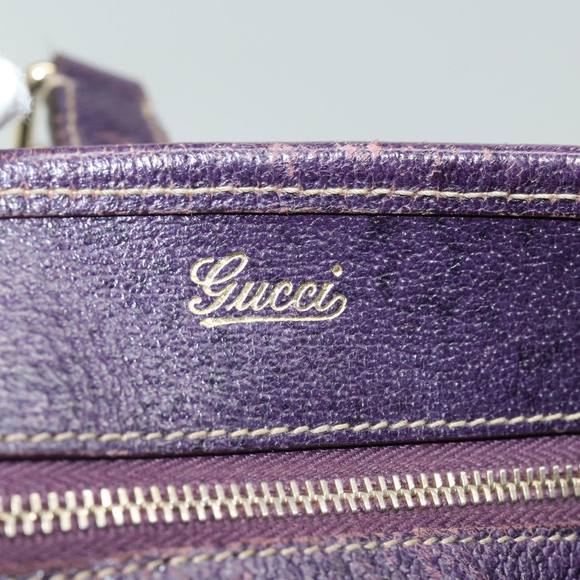 GUCCI New Jackie GG Canvas Hand Bag Beige 145817 Auth 81780 - Picture 10 of 16